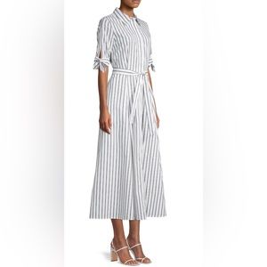 Calvin Klein striped cotton dress